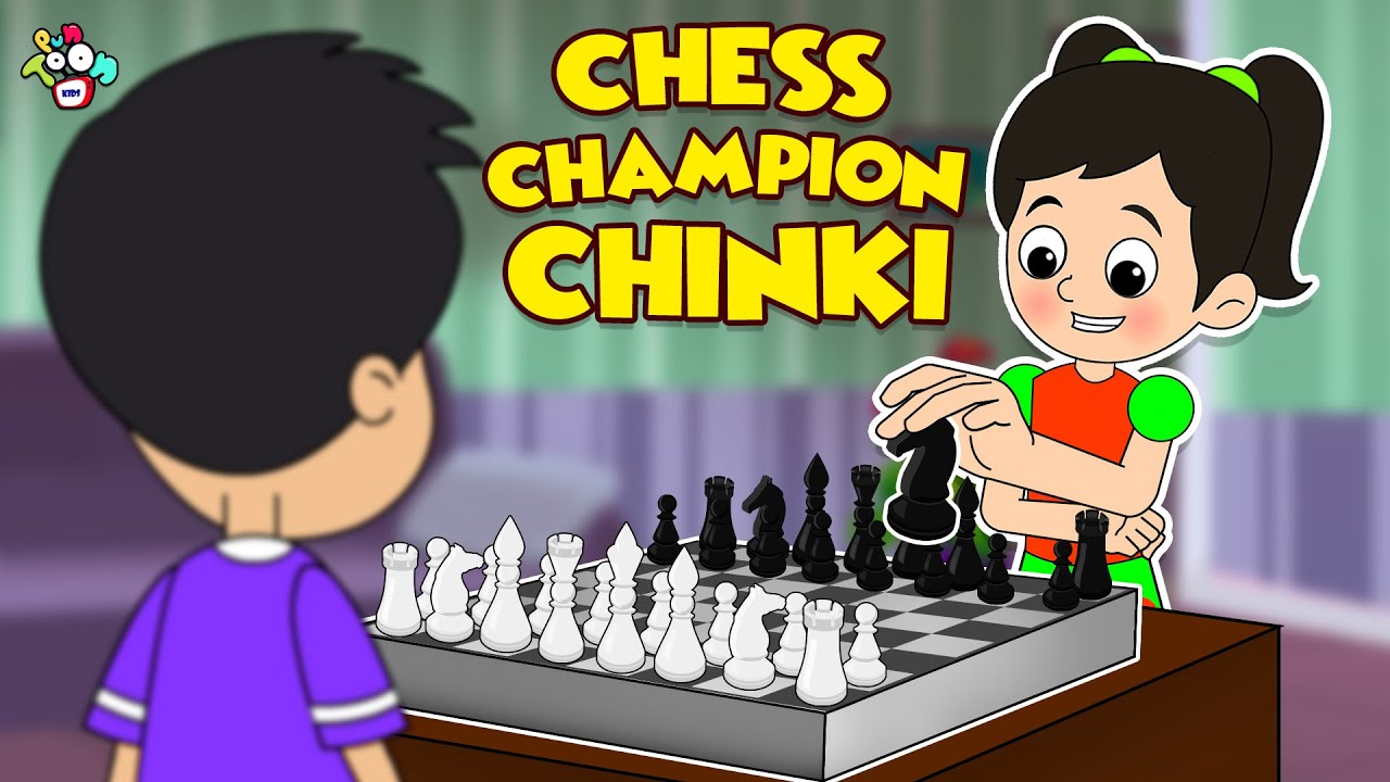 Chess Champion Chinki | Chess Competition | Animated Stories | English Cartoon | PunToon Kids