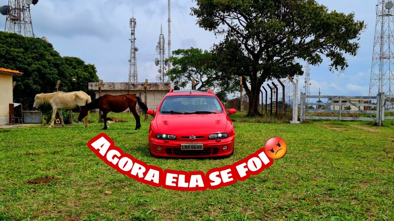 Marea Turbo a roda não aguentou.