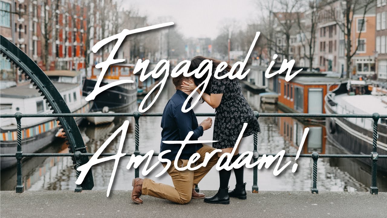 Surprise Proposal // Our Amsterdam Engagement 4K