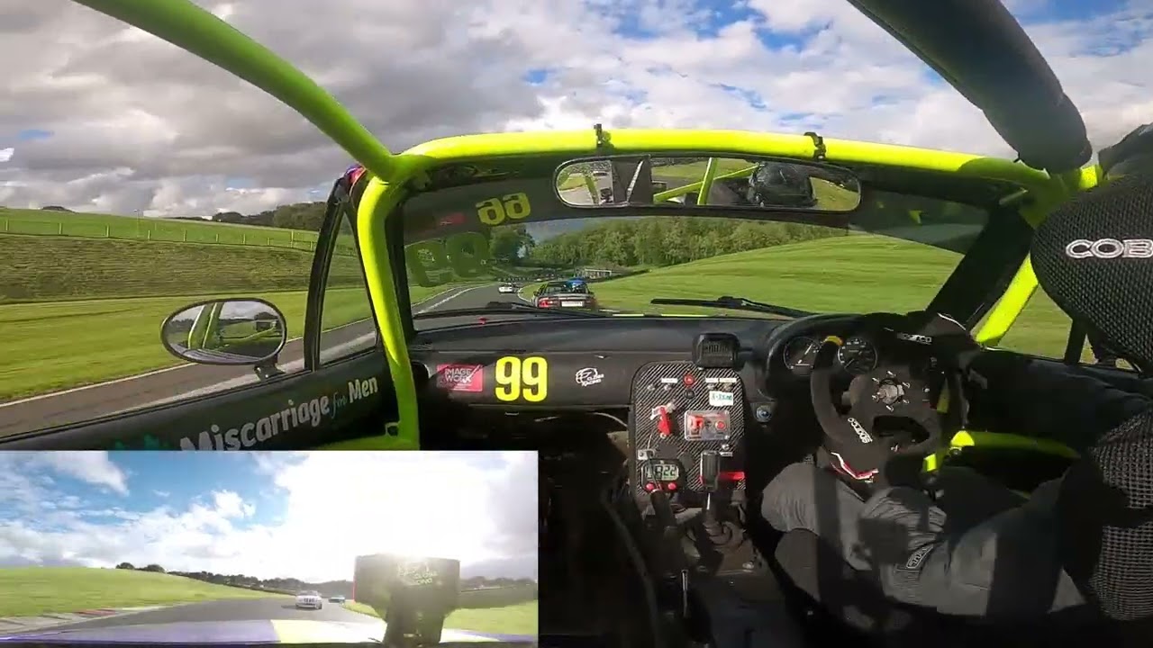 Hardest race of my life! Cadwell Park Race 2 - BRSCC MX5 Clubman Championship August '23