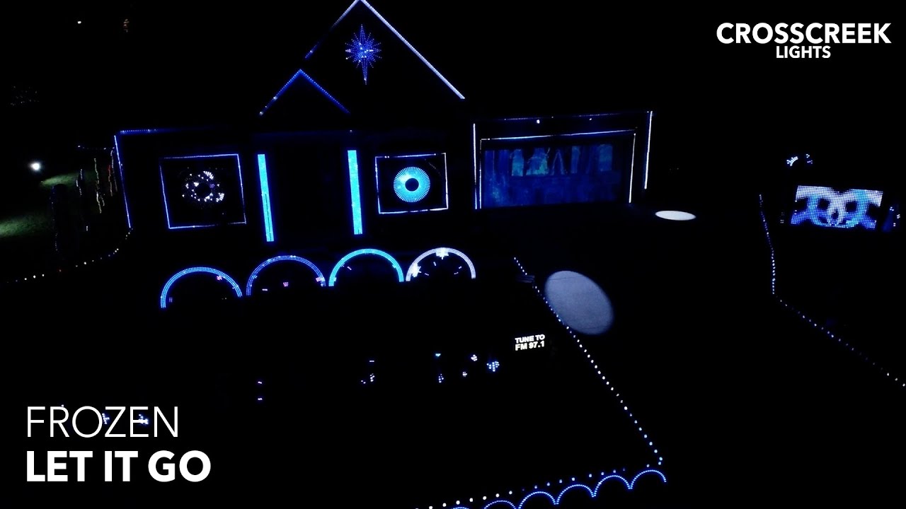 Frozen - Let it Go | 2023 Christmas Light Show