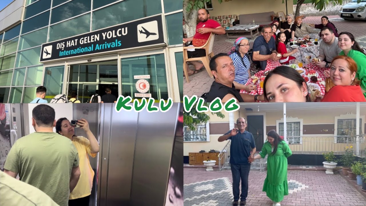 TÜRKİYE’YE GİDİYORUZ - BENİMLE 2 GÜN - KULU VLOG