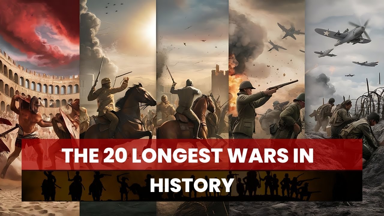 The 20 Longest Wars in History Were Brutal Conflicts.