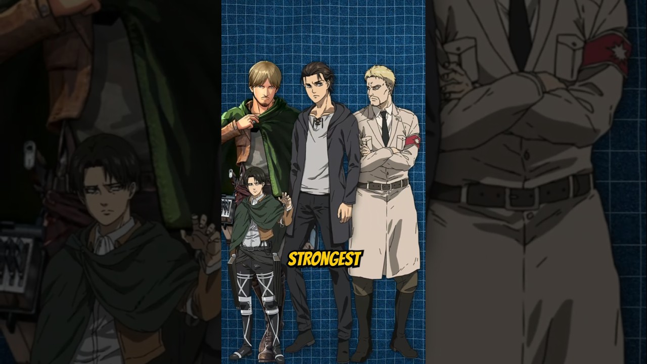 Strongest characters ranked in attack on titan!