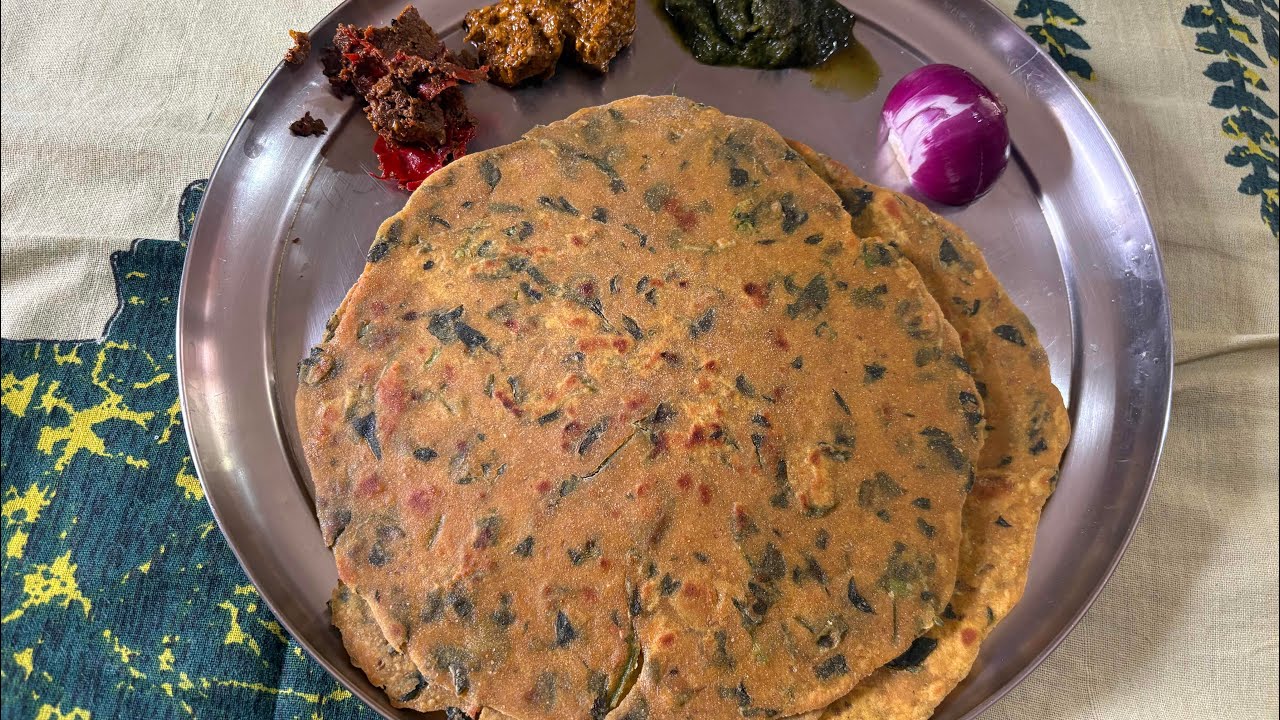 Easy way to make Methi Paratha