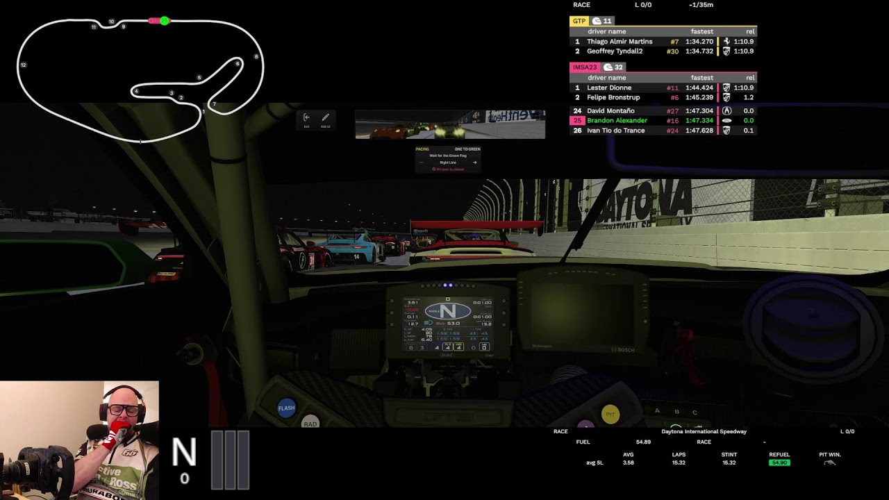 IMSA iRacing Fixed Series at Daytona RC - Mustang GT3 IMSA23