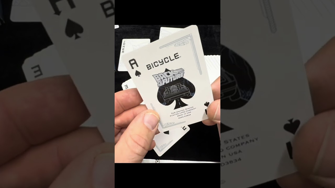 Unboxing Back To The Future Bicycle Playing Cards