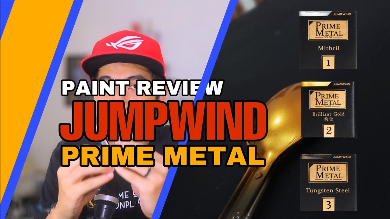 Model Kit Paint Review Jumpwind : Prime Metal [REVHOBBYSTORE