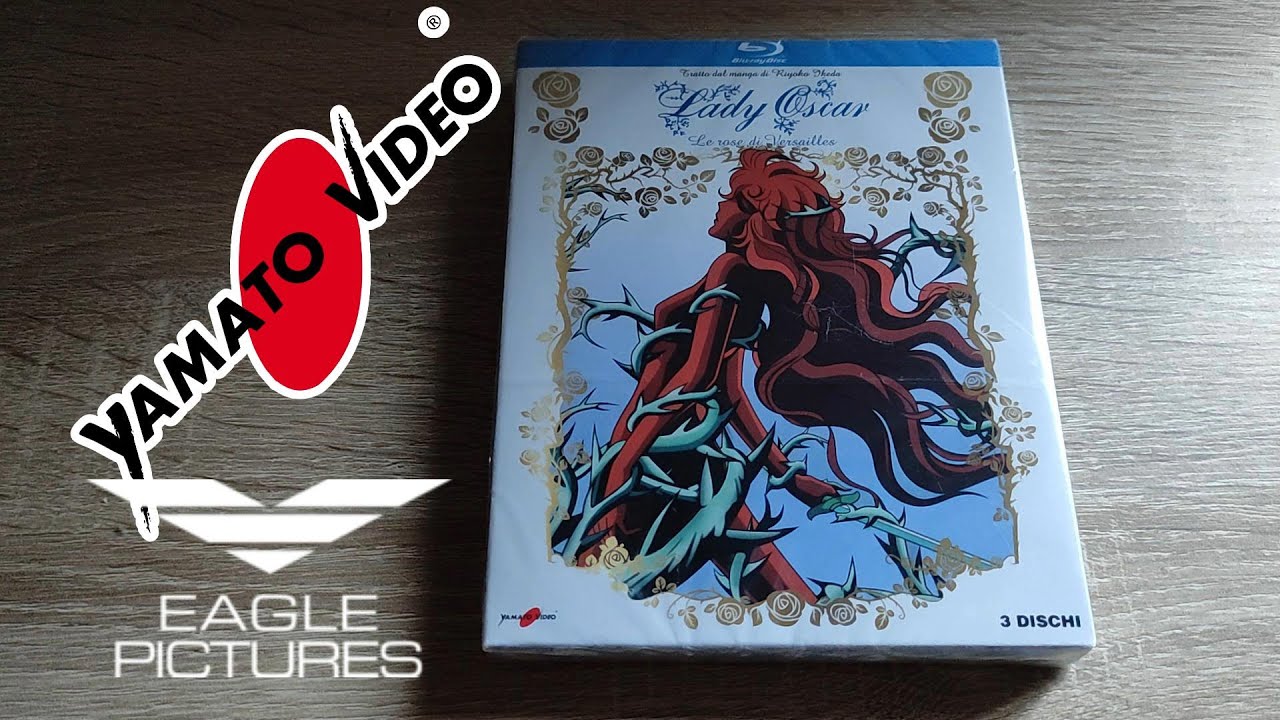 LADY OSCAR BOX 2 BLU RAY UNBOXING YAMATO VIDEO