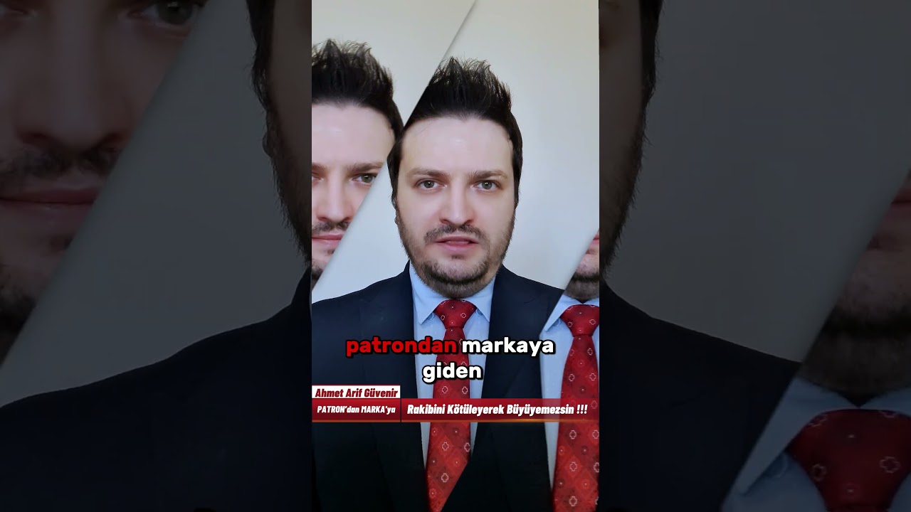 Rakibini K&ouml;t&uuml;leyerek B&uuml;y&uuml;yemezsin ‼️ | PATRON'dan MARKA'ya | Ahmet Arif G&uuml;venir