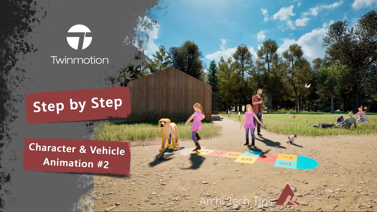 Twinmotion | Character & Vehicle Animation #2