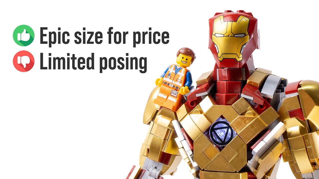 ЛУЧШАЯ фигурка Железного человека, которую LEGO никогда не сделает
