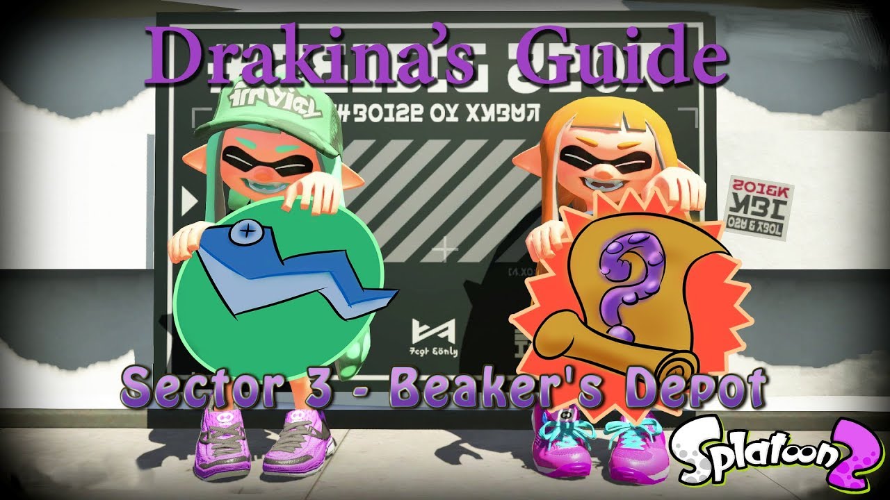 Splatoon 2 - Beaker's Depot - Sardiniums and Scrolls