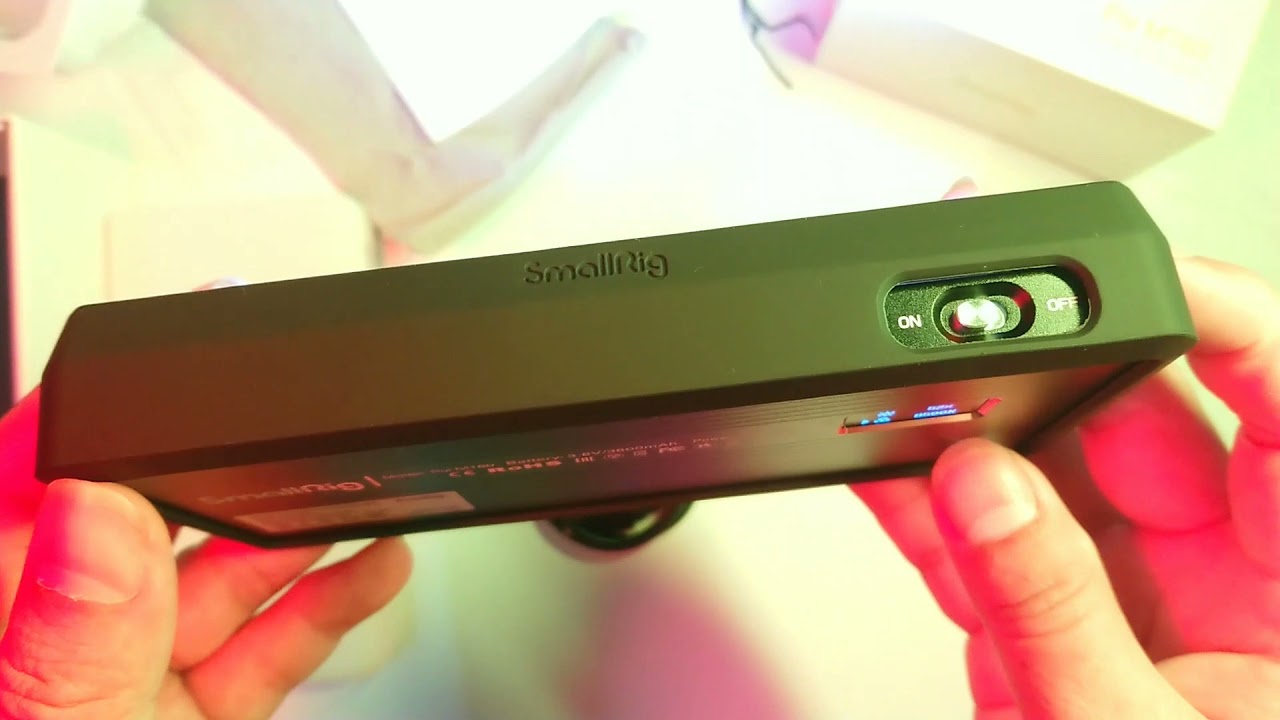 Unbox of Smallrig PIX M160 RGB LED portable video lighting