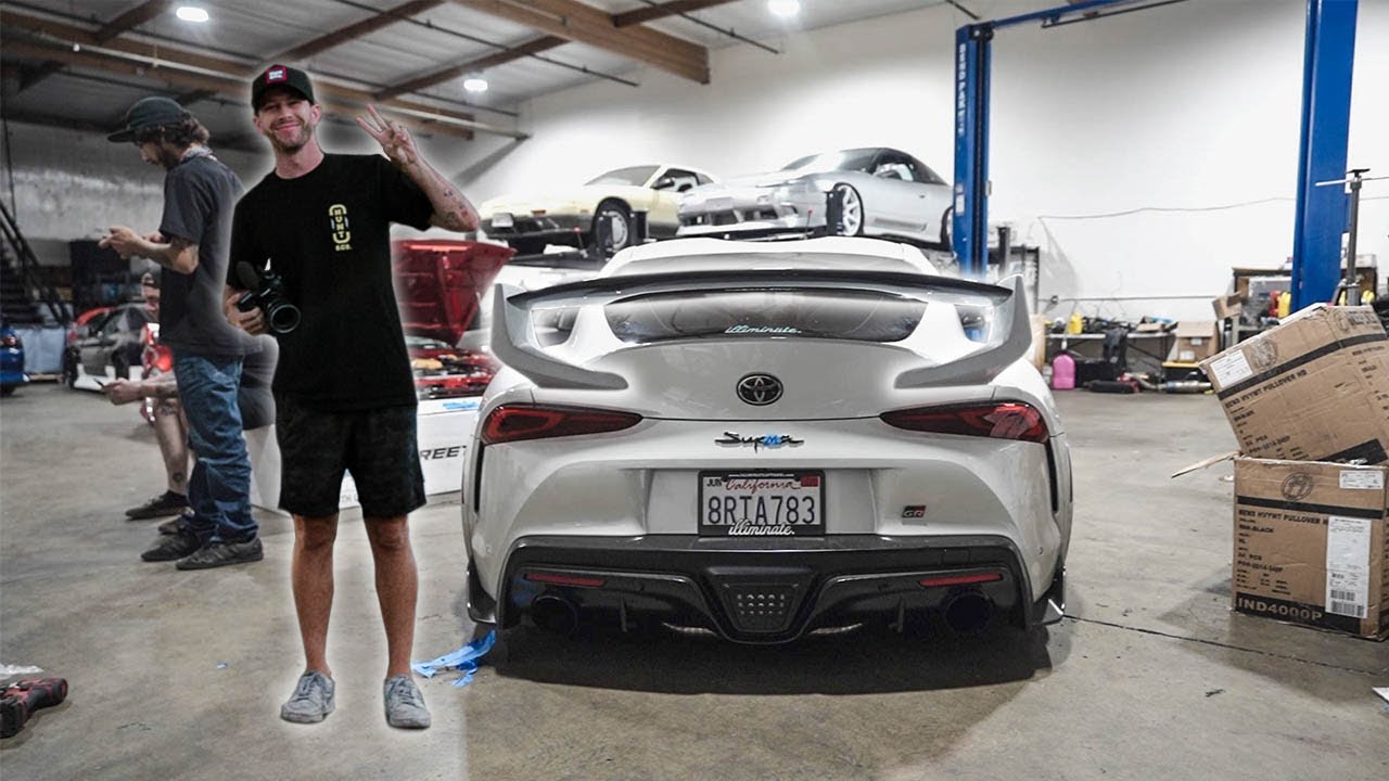 Supra StreetHunter Wing Install w/ TJ Hunt!