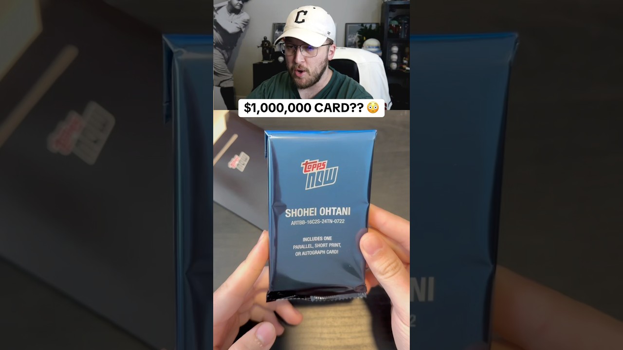 I pulled a RARE shohei ohtani card 🤯