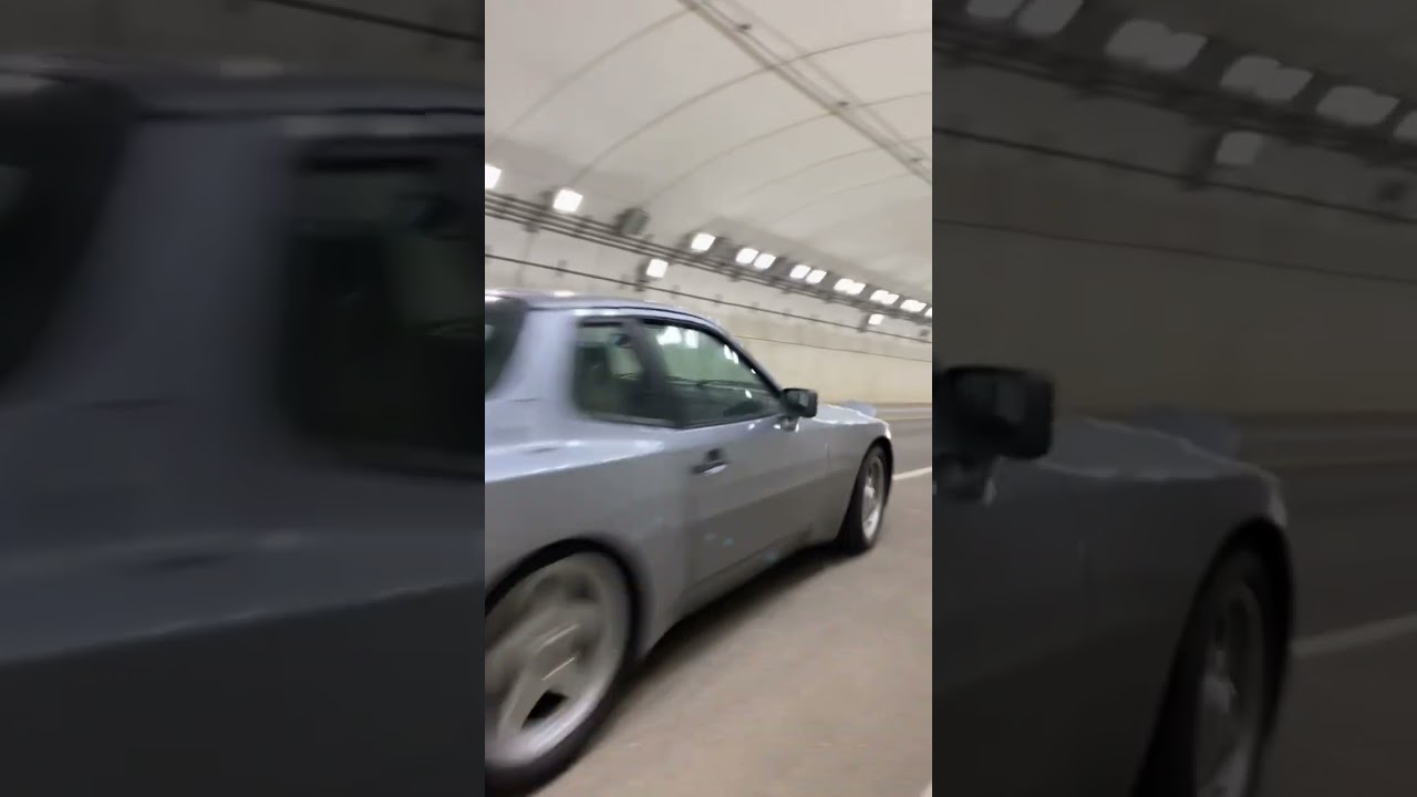 Porsche 944 Turbo tunnel shoot #porsche #turbo