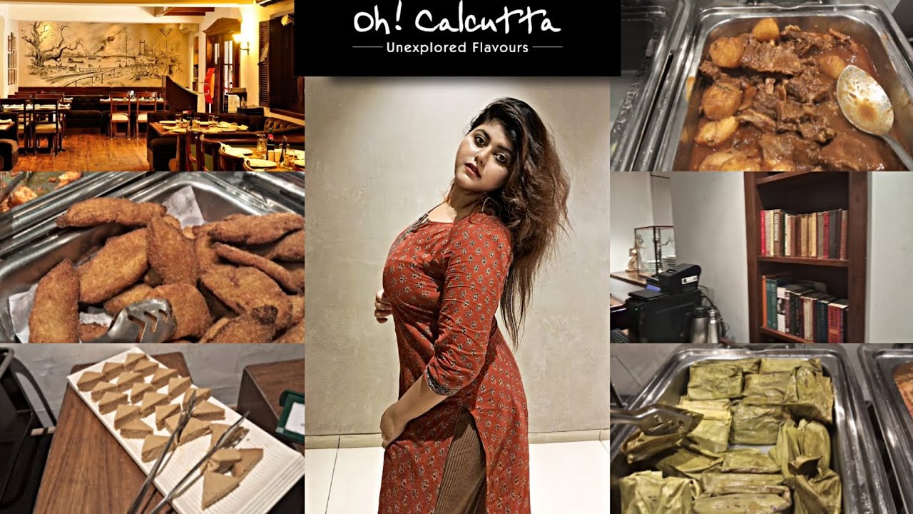 OH CALCUTTA Lunch Buffet || Best Bengali Restaurant || Best Buffet In Kolkata || Paturi , Mutton ❤️