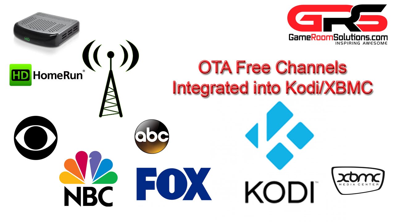 OTA Live TV Интеграция XBMC Kodi HDHOMERUN Extend Dual