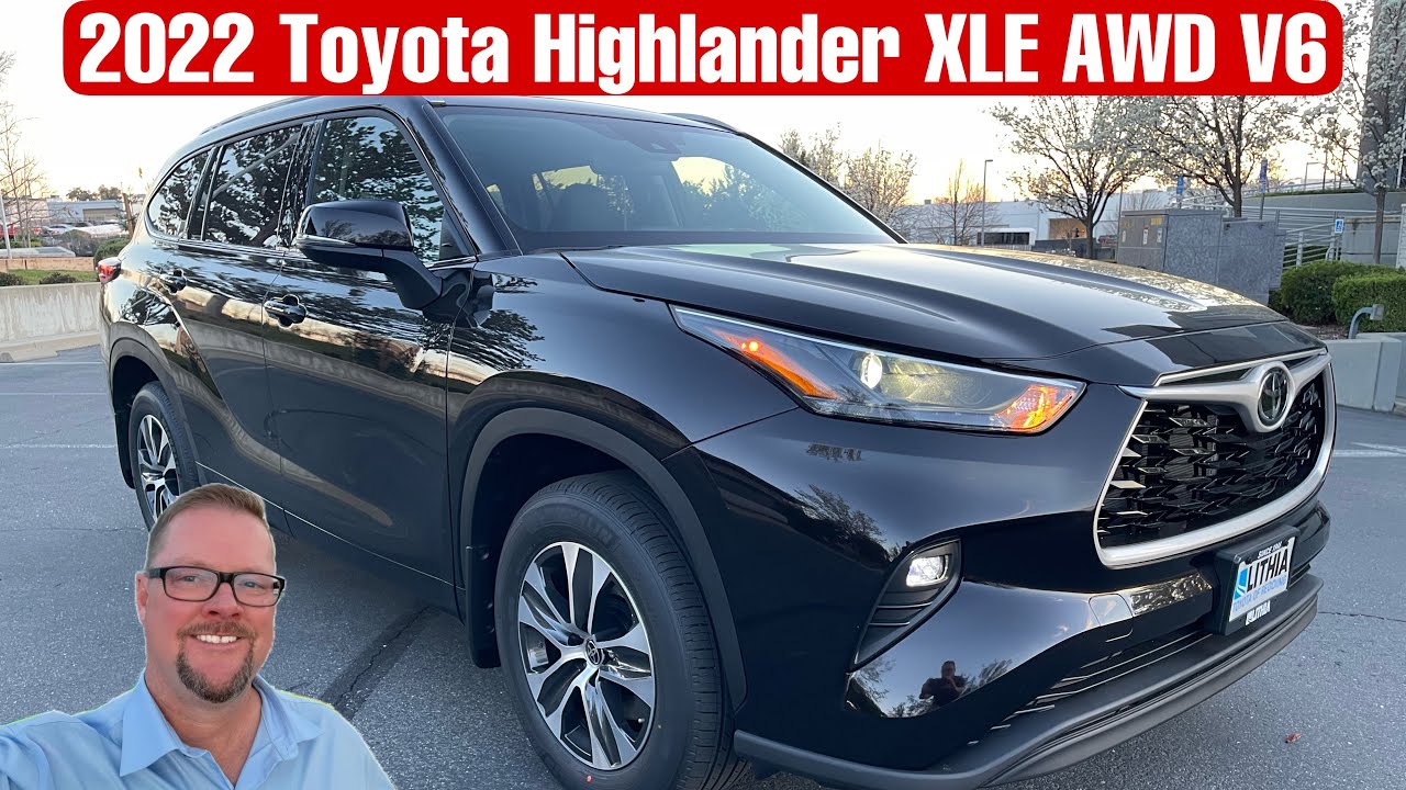 2022 Toyota Highlander XLE AWD V6