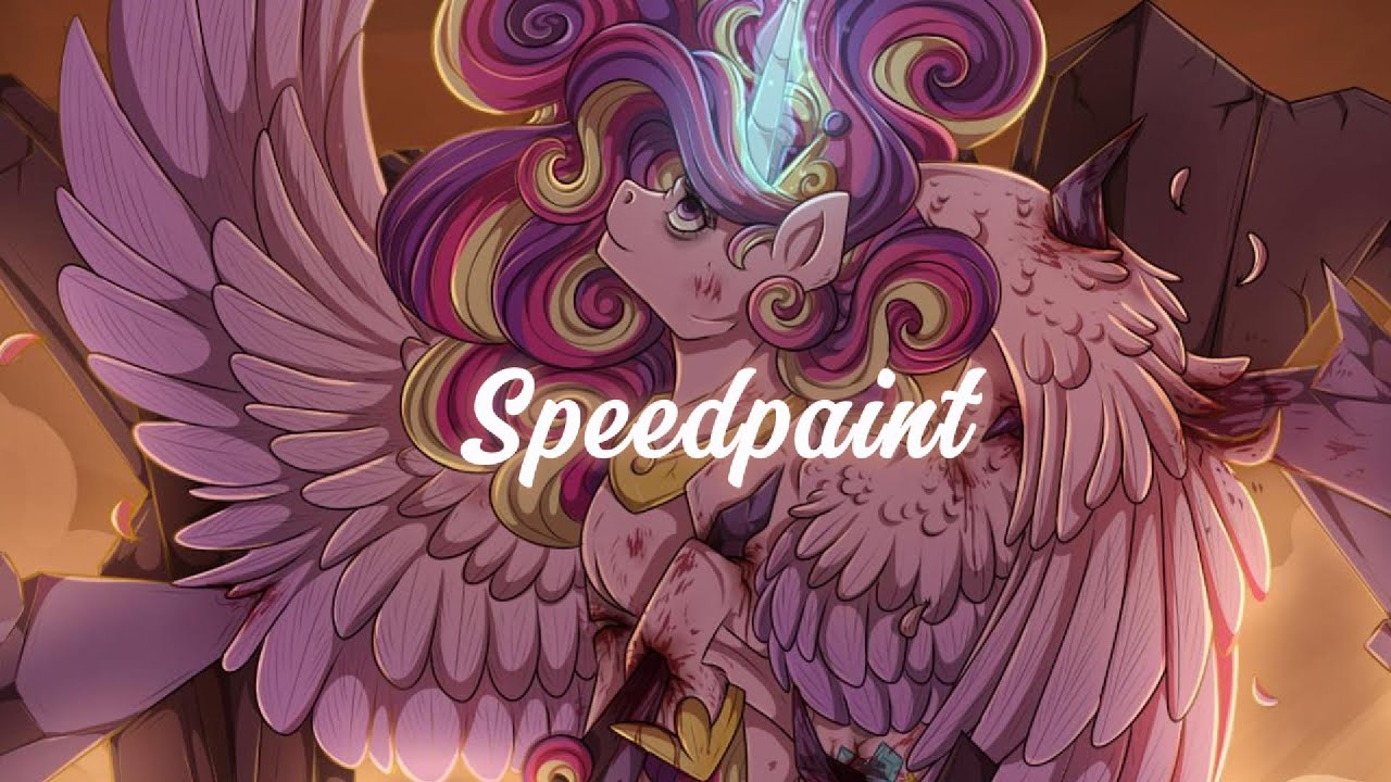 Gust Of Crystals - MLP Speedpaint (Blood)