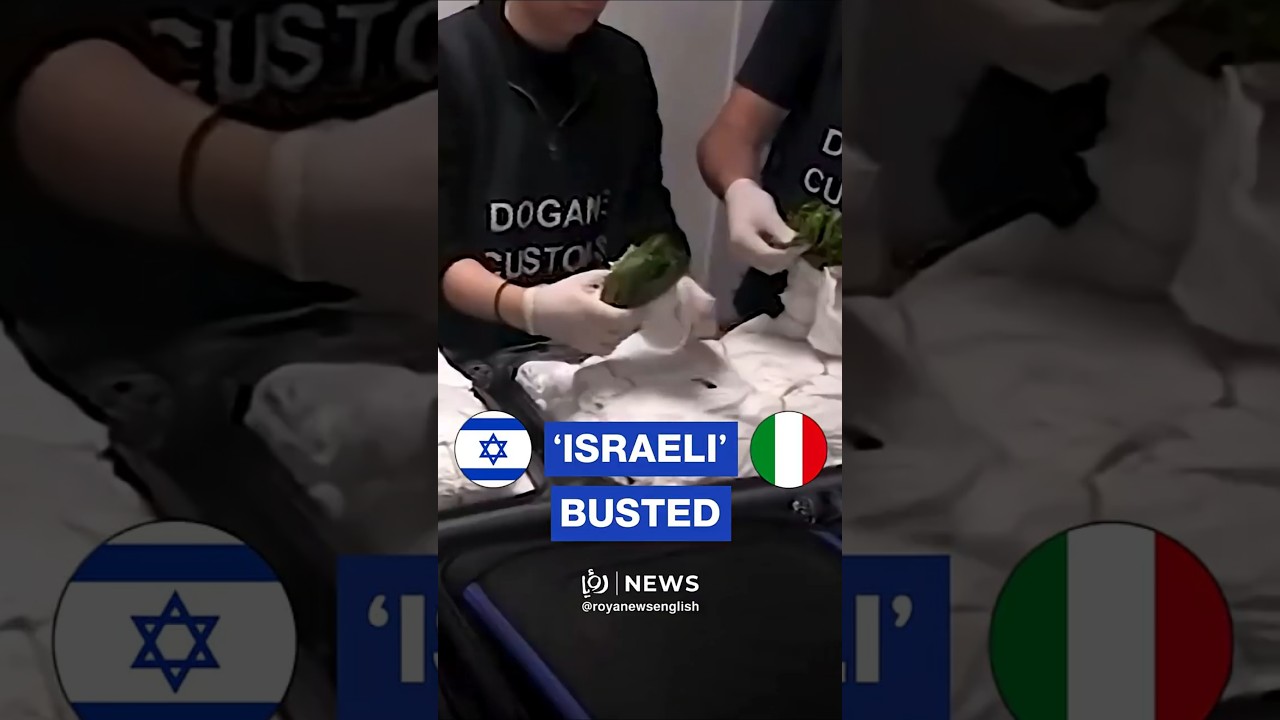 &lsquo;Israeli&rsquo; passenger caught with 216 kg of drugs at Rome Airport