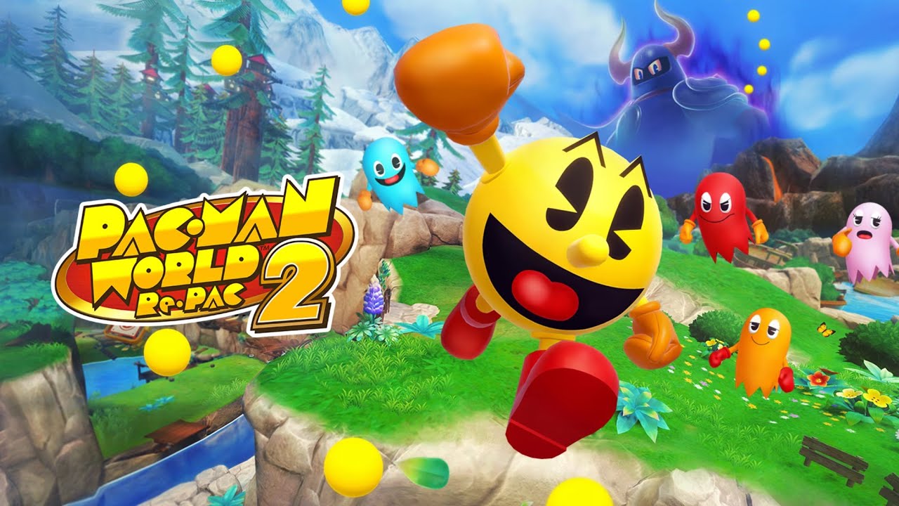 Blinky in the caldera phase 2 - (extended) Pac-man world 2 repac