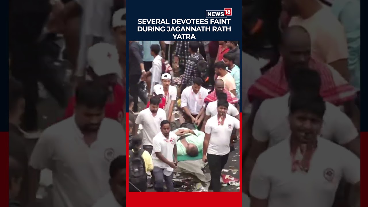 Puri Rath Yatra 2026: 100+ Devotees Faint Amid Massive Crowd Surge | Rath Yatra 2026 News | N18S