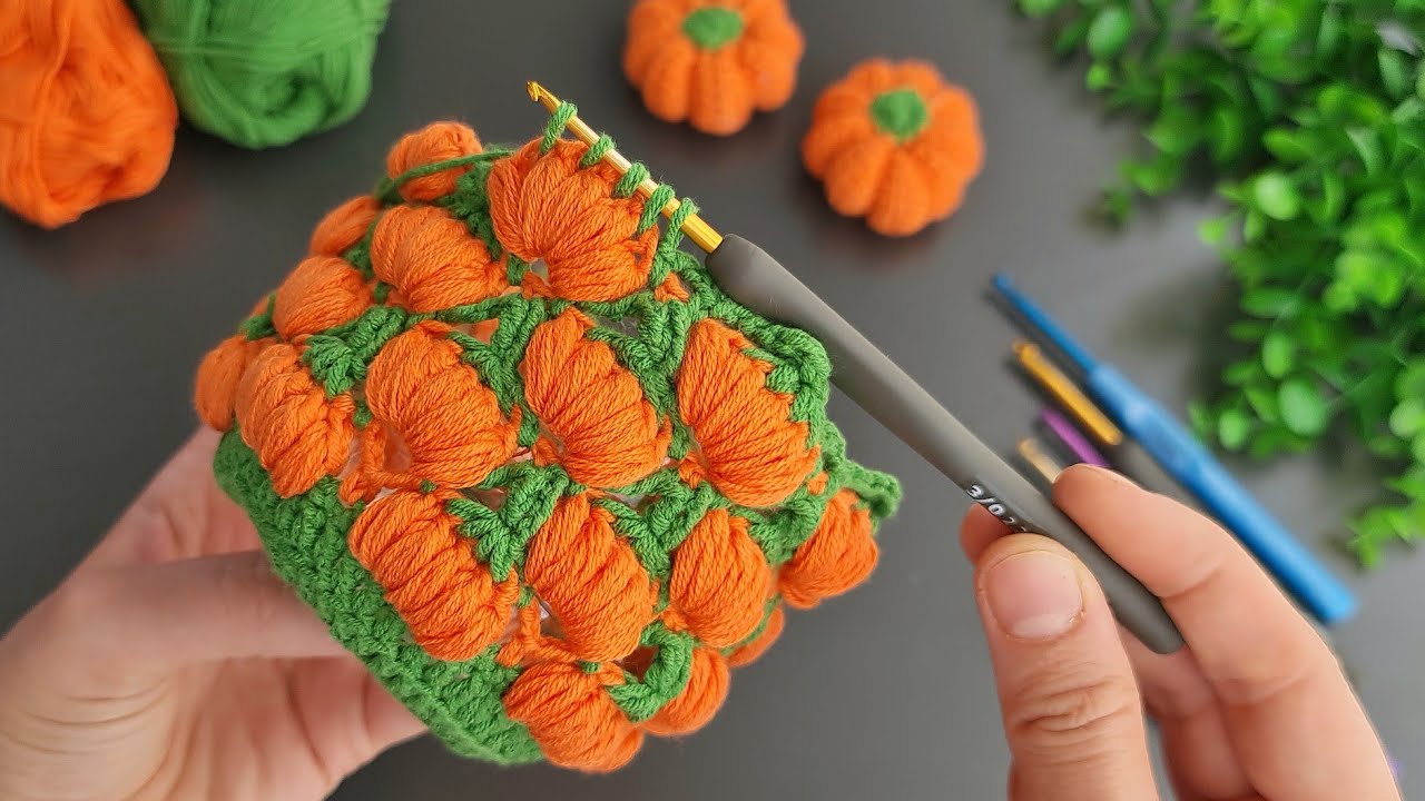 Make MONEY with This SUPER EASY Crochet Pumpkin Bag,Box! 🥰 Sell and give as a gift.