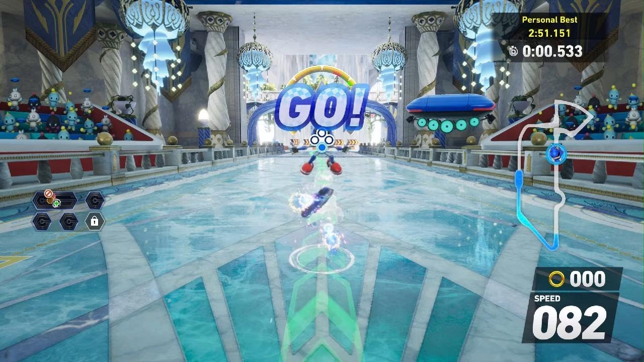 Sonic Racing CrossWorlds: Metal Sonic Gameplay