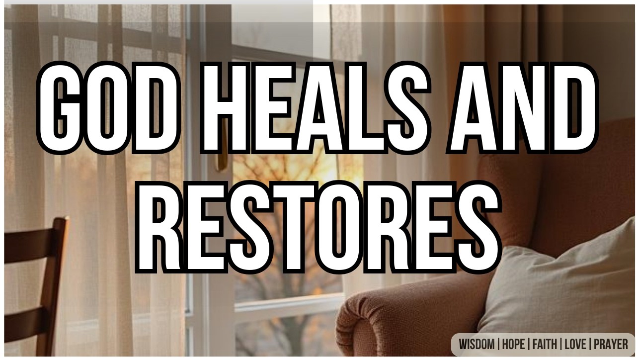 Bible Verses for Healing and Restoration | Release God’s Healing Power | Declare His Word KJV