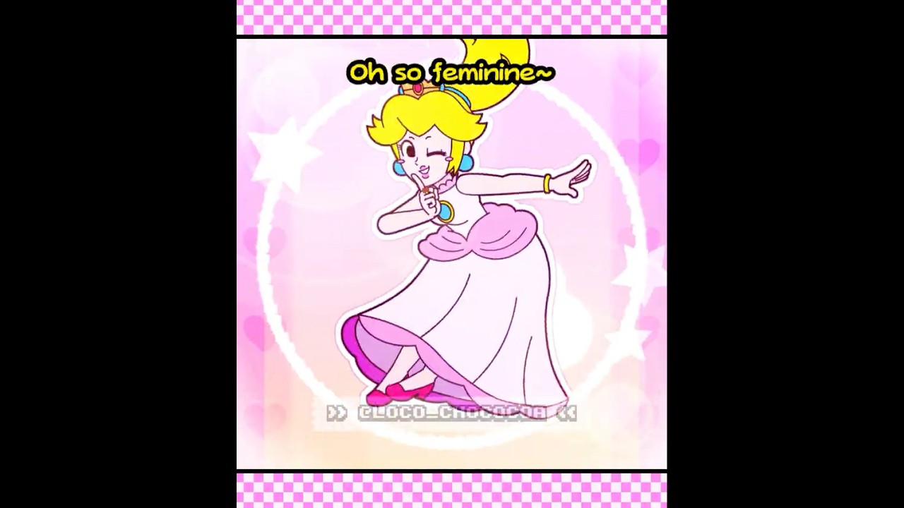 ALTER EGO Peach~ 💅 (Super Mario Animation Meme) #mario #supermario #animation