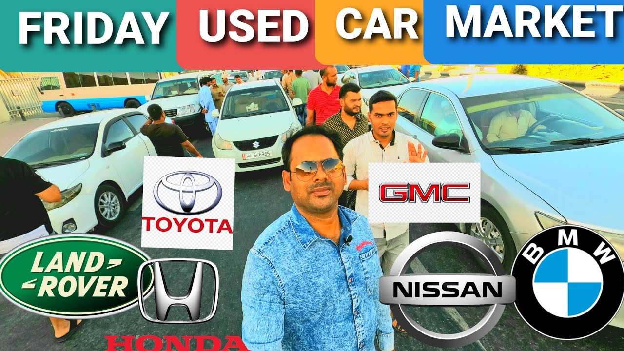FRIDAY USED  CAR MARKET IN QATAR (PART 2)@Mohsin Vlogz  🚘 पुरानी कार बाजार कतर#qatar #car#qatar