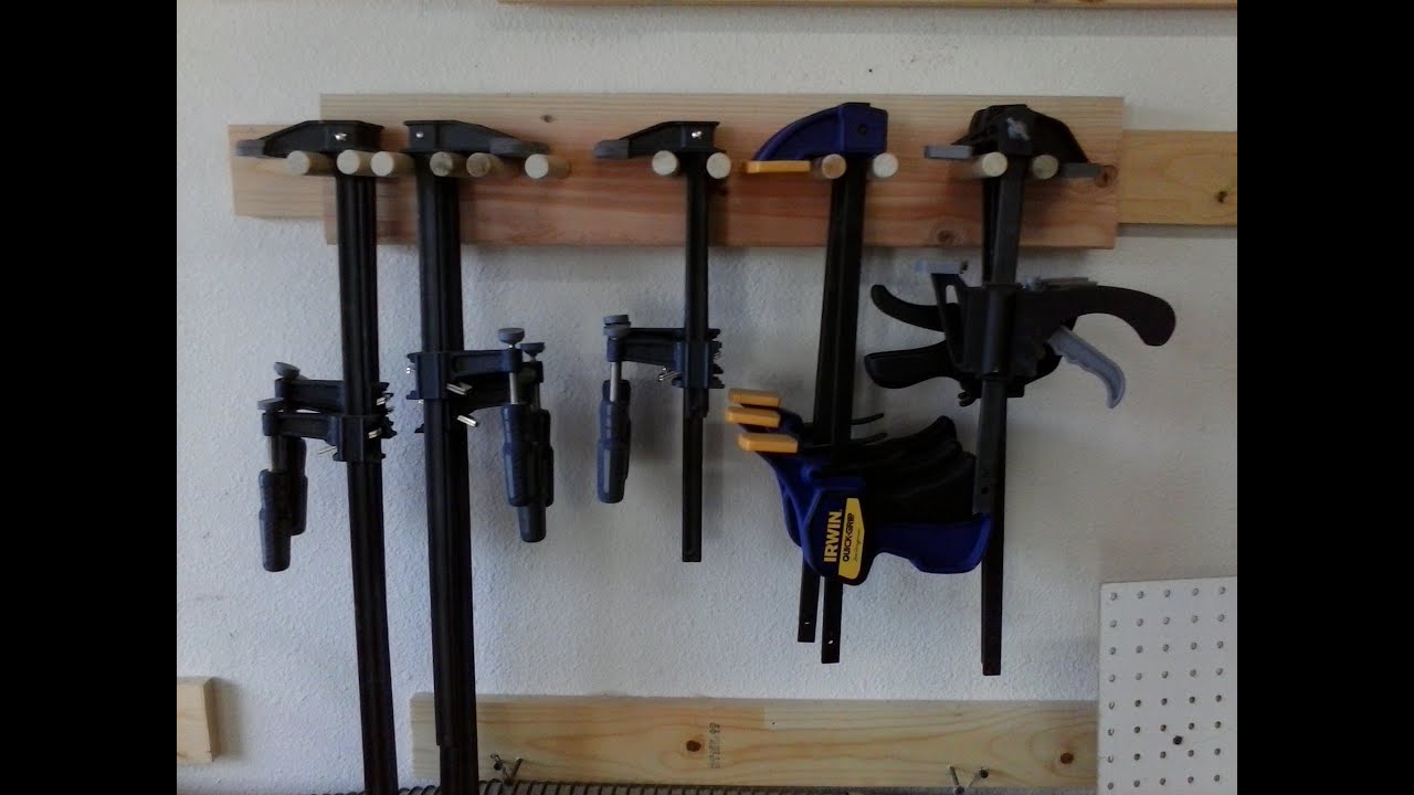 Quick and Easy Clamp Rack