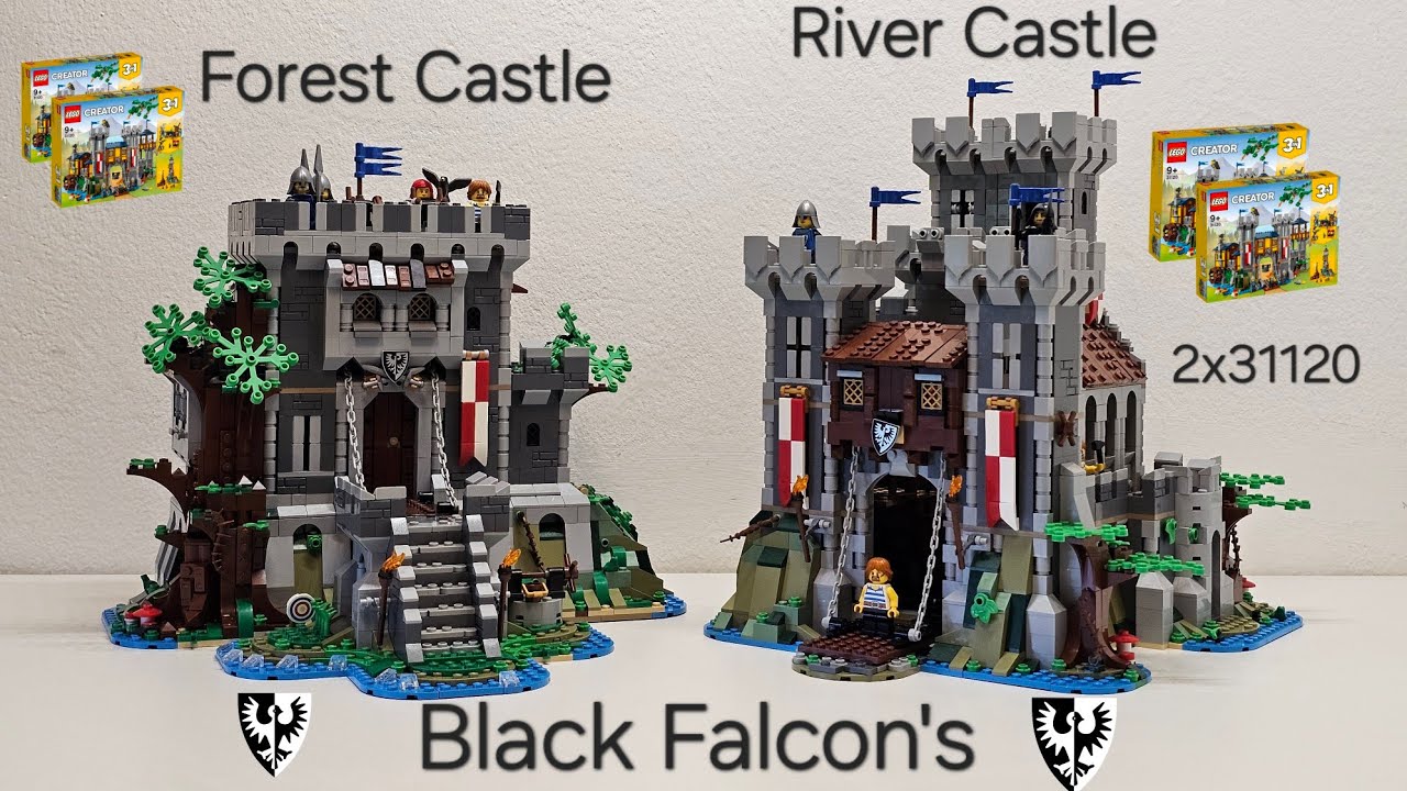 LEGO Black Falcon’s River Castle or Forest Castle