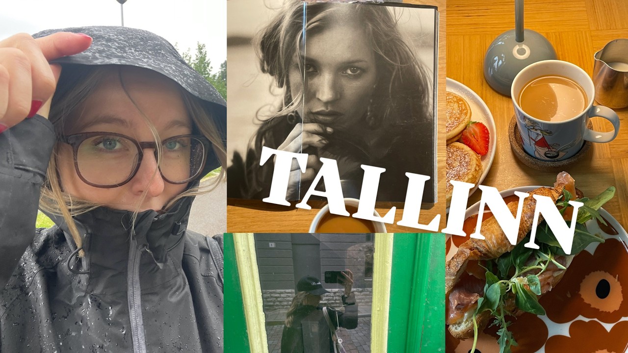 TALLINN vlogg - orkan, regn och fotografiska