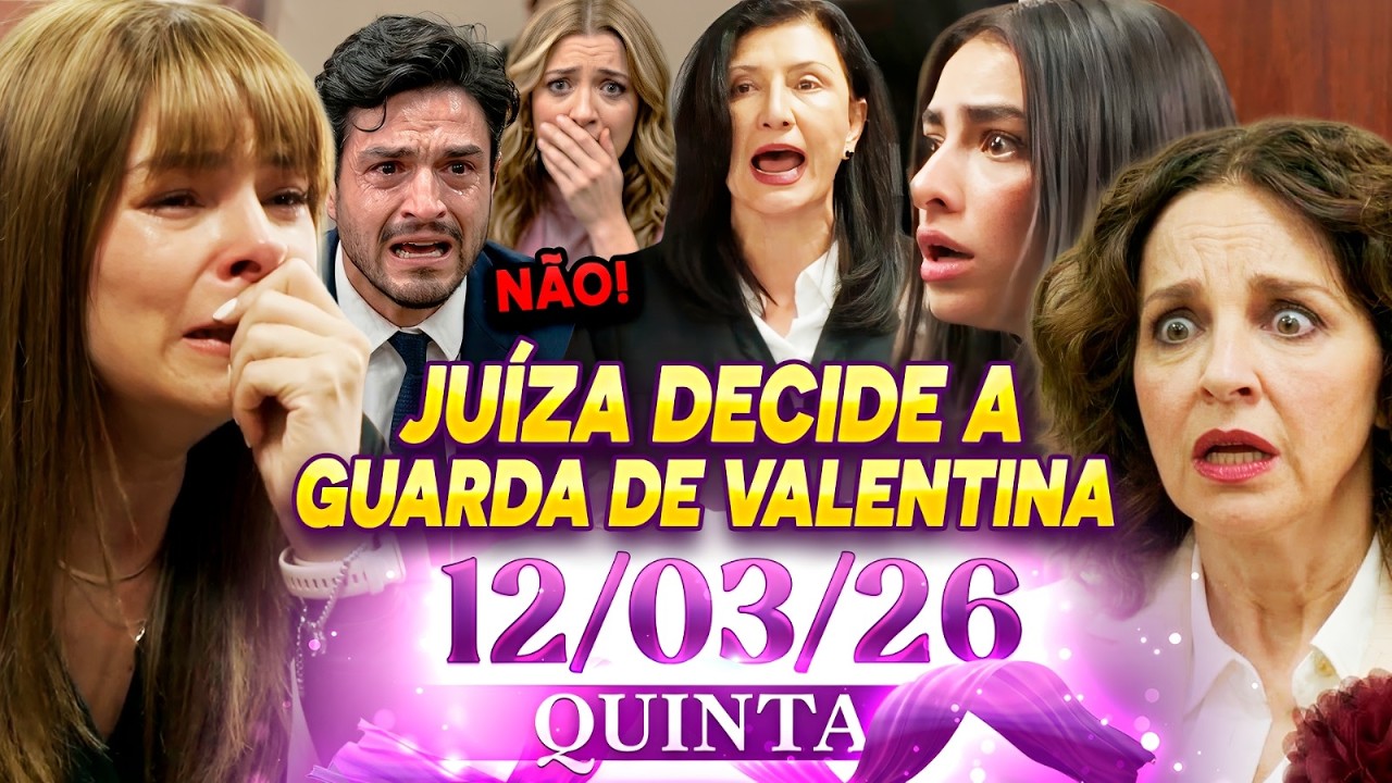 Presente de Amor - (12/03/2026) Capítulo de hoje, Quinta-Feira l Capítulo 39, SBT, Ao Vivo, Regalo.