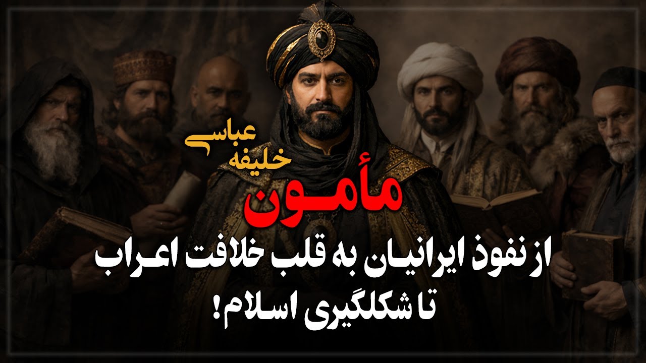 دوره نفوذ ایرانیـان به قلب خلافت اعراب و شکل گیری اسـلام؛ «مأمـون عباسی»