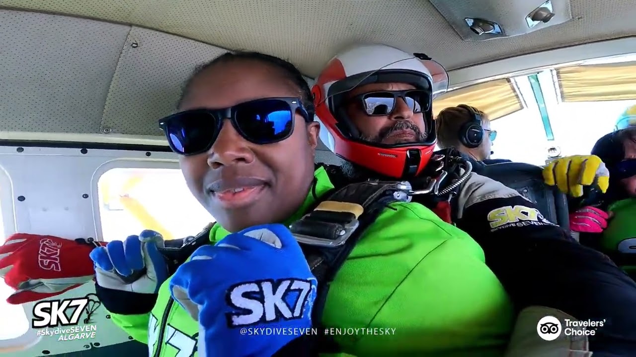 Tandem Skydive Salto de Paraquedas Algarve Shernay