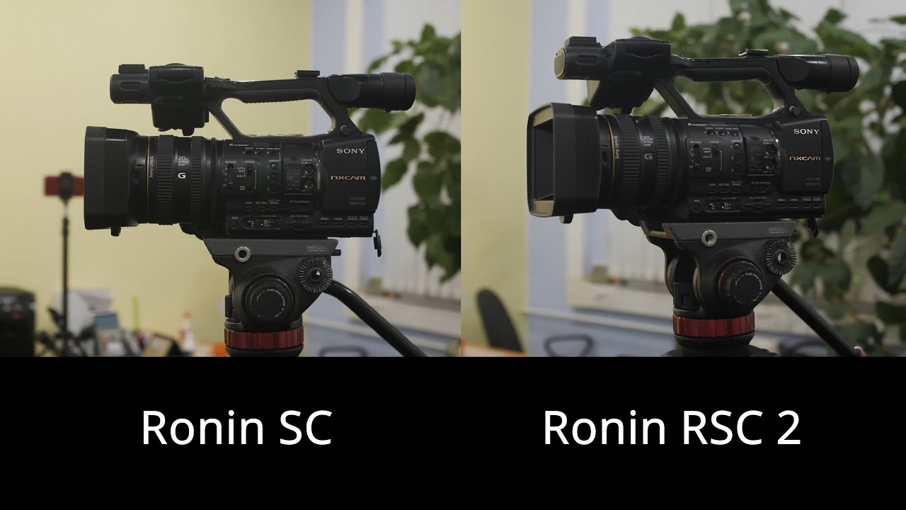 DJI RSC 2 vs Ronin SC Gimbal Stabilization comparison test | Сравнение стабилизаторов