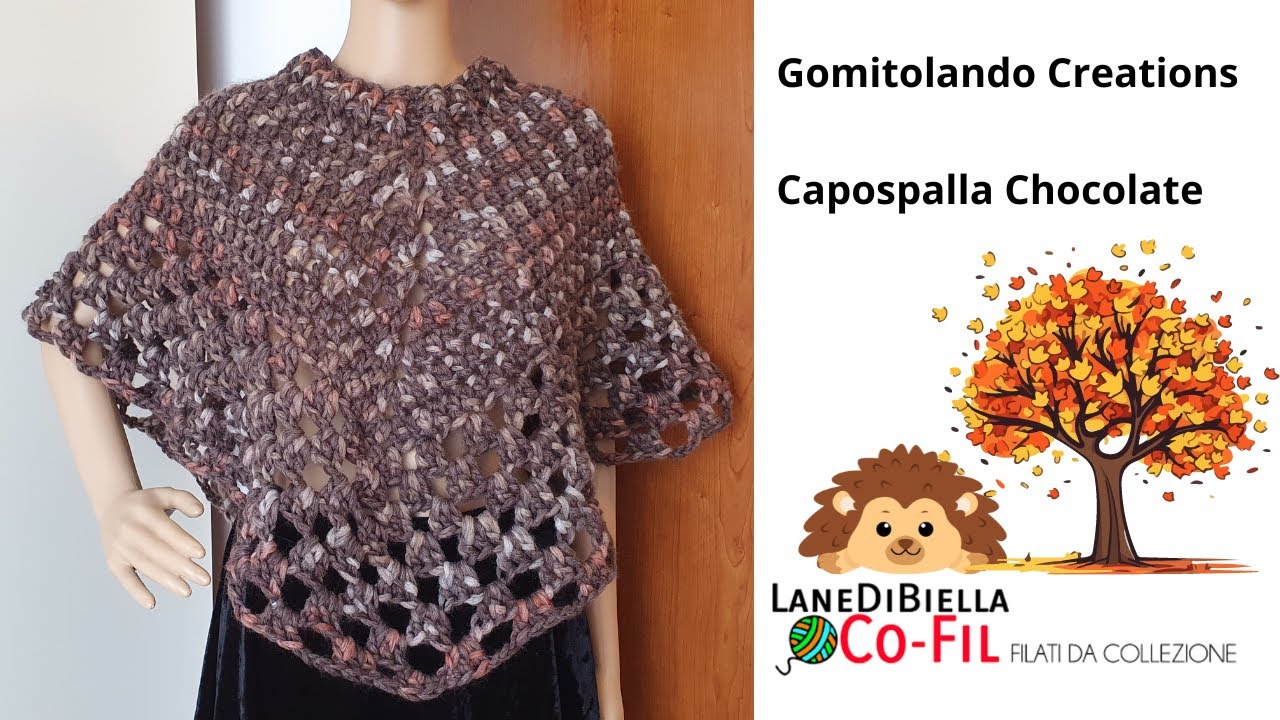 TUTORIAL UNCINETTO: capospalla Chocolate