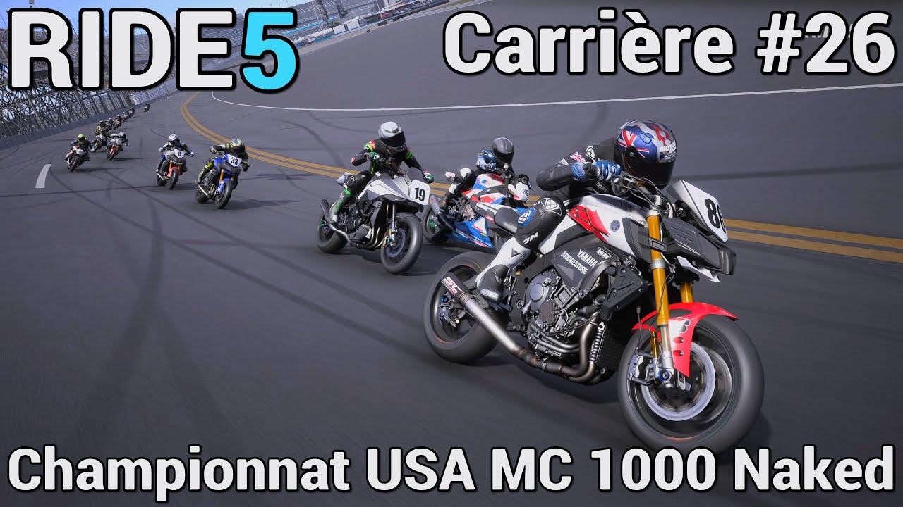 RIDE 5 // carrière #26 // Championnat USA MC 1000 Naked
