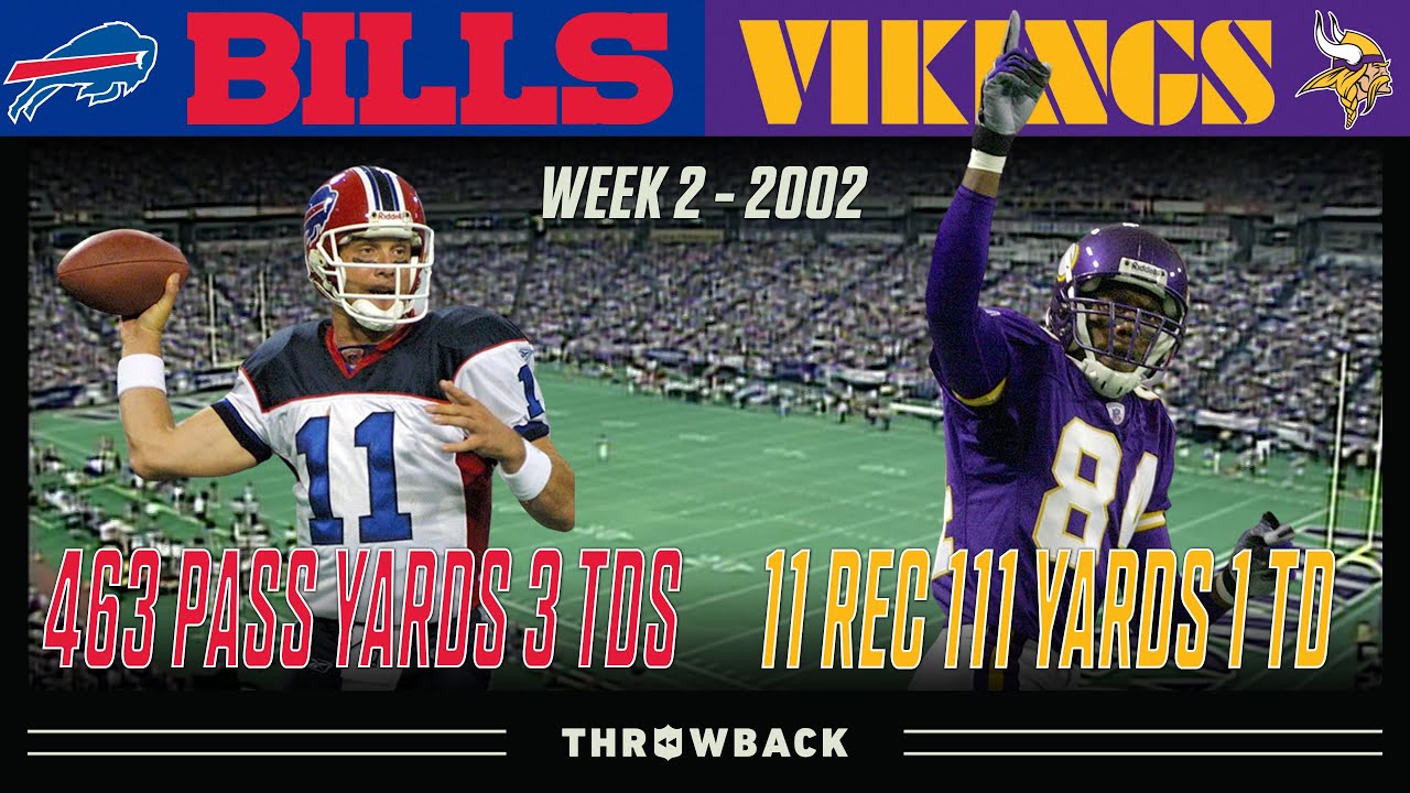 A Metrodome Marathon! (Bills vs. Vikings 2002, Week 2)