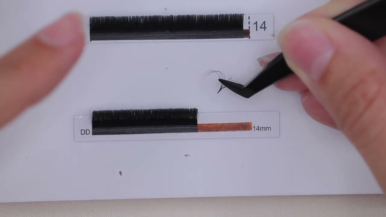 HOW TO pick up classic lashes & volume lashes