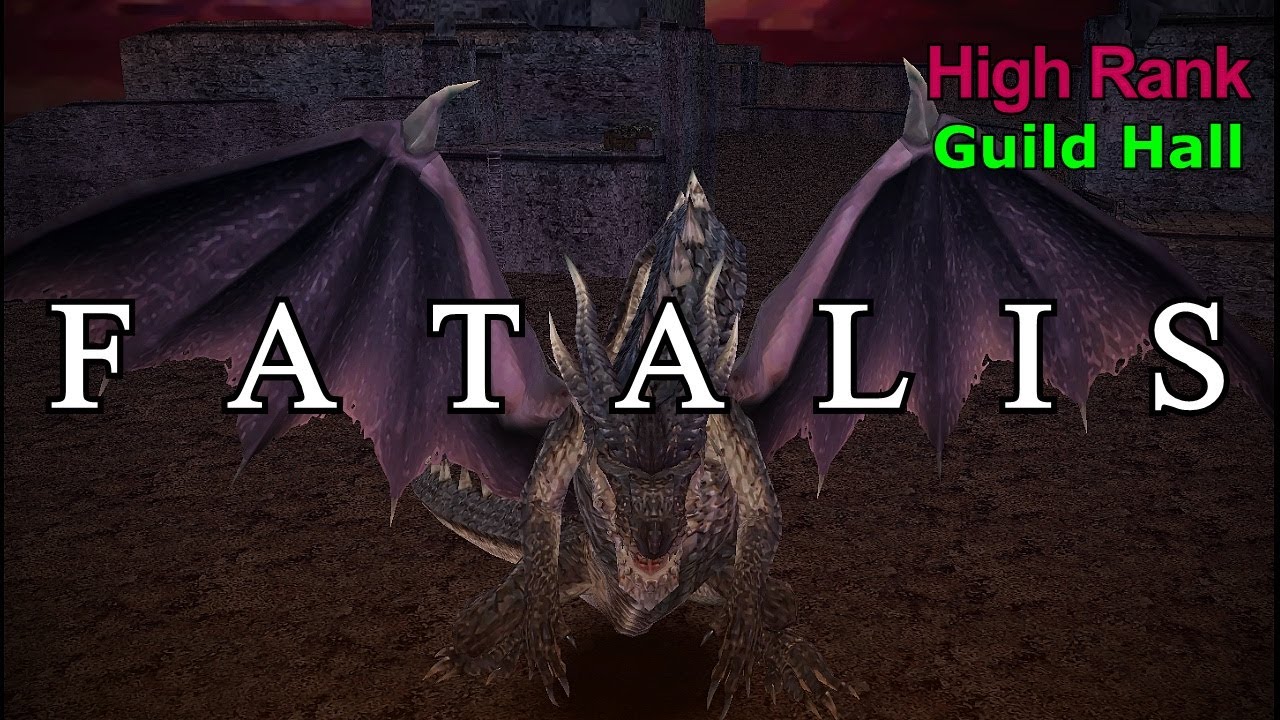 [MHFU] HR6 Fatalis Guide (Bombs/Emplacements)