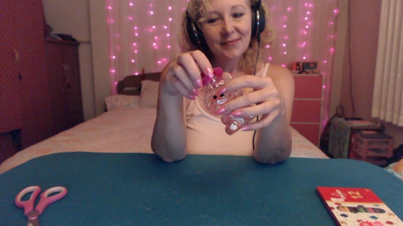 ASMR Random Objects - ✏️✂️💧Tingle Sounds (Soft Spoken, Tapping, Crinkles, Liquid)