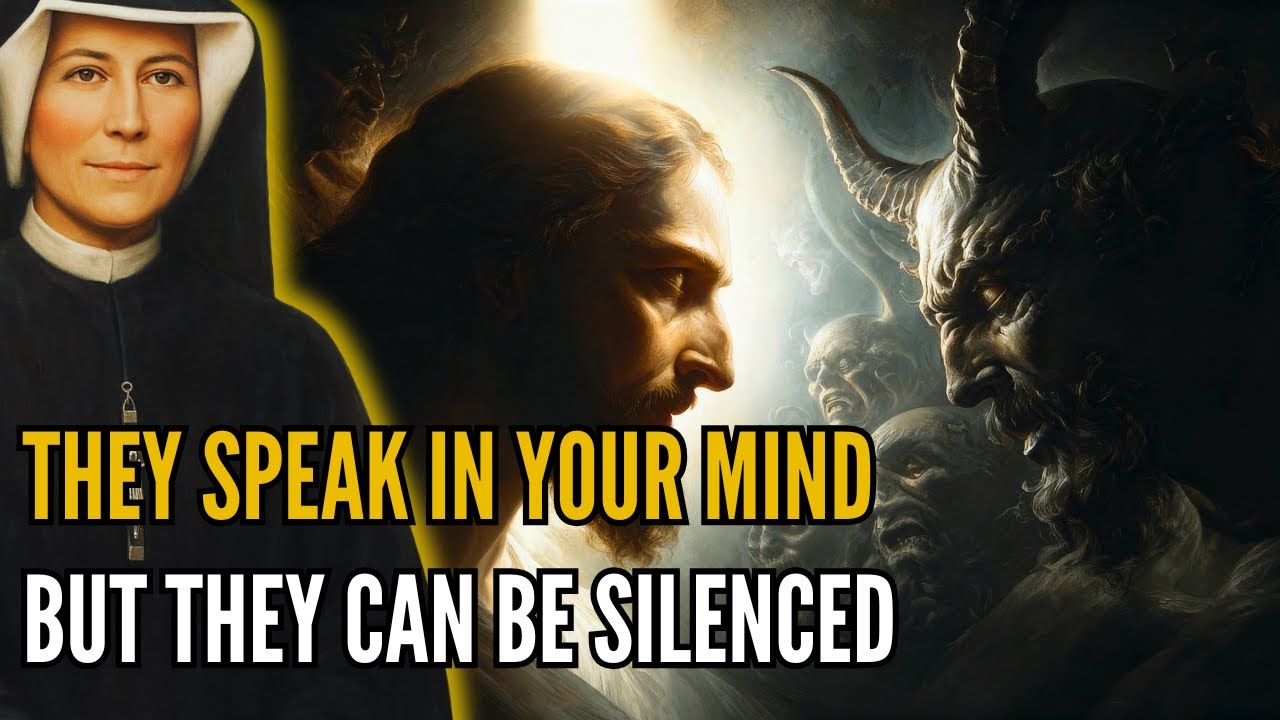Saint Faustina revealed: How to silence demonic spirits trying to control your mind