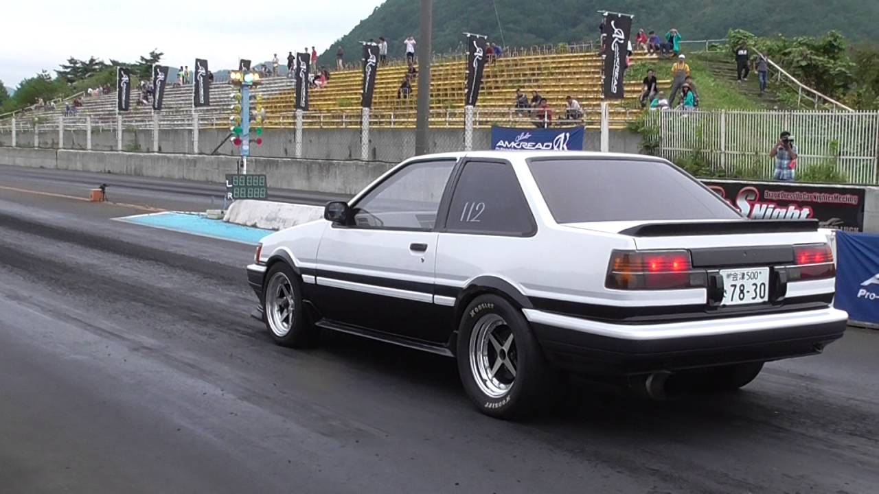 ae86 1jz 3037s 400馬力 仙台ハイランド
