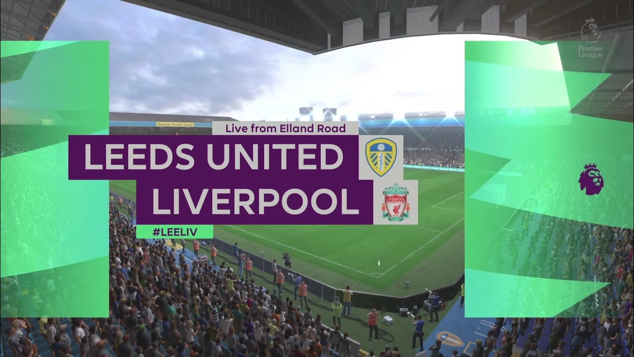 FIFA 23 Leeds United vs Liverpool PS5 gameplay