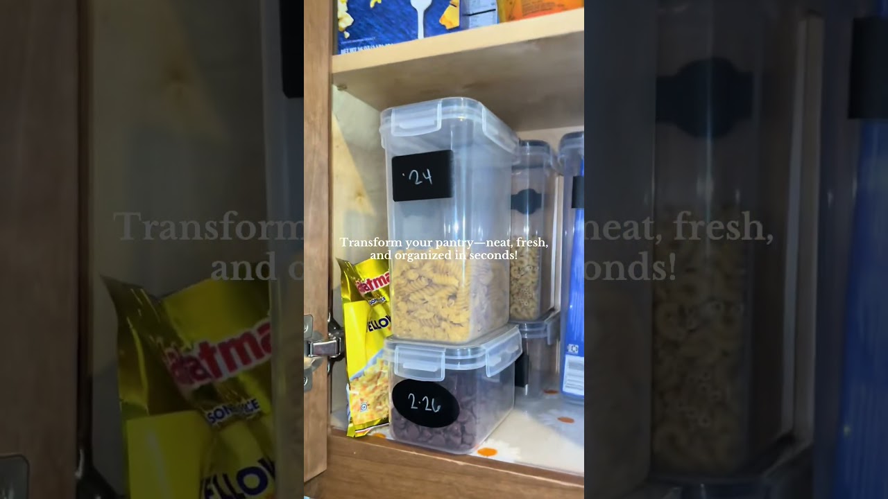 Upgrade Your Kitchen with Airtight, Stackable Food Storage Containers!